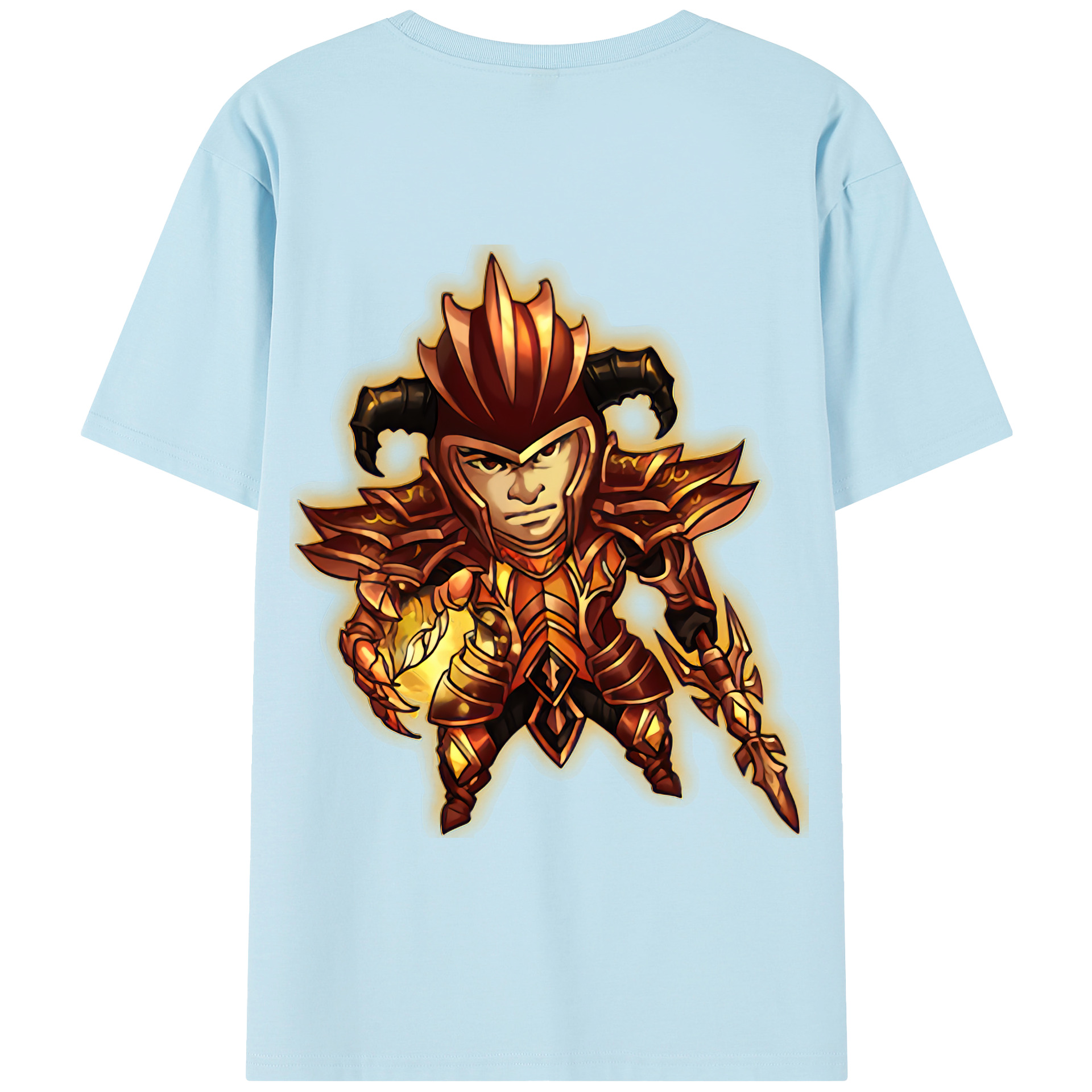 リーグ・オブ・レジェンド League of Legends LOL 綿100％半袖Tシャツ（背面プリント）